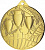 Медаль ME009 (Медаль Трофей ME009/G 50 G-2мм)