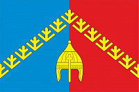 Флаг Большеатменского сельского поселения