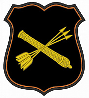 Шеврон вышитый Войска ПВО --- герб