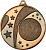 Медаль MMA5016 (Медаль MMA5016/B 50(25) G-1.5 мм)