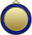 Медаль Одарка (размер: 70 цвет: золото/синий)