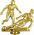 Фигура Футбол (размер: 11.5 цвет: золото)