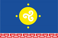 Флаг Усть-Ордынского Бурятского округа
