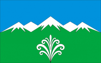 Флаг Теплоключевского наслега