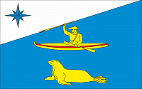 Флаг Алеутского района 