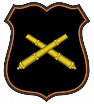 Шеврон вышитый Войска РВиА --- герб