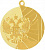 Медаль MMC8040 (Медаль 1 место MMC8040/G 40 G - 2мм)