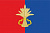 Флаг Советского района (Республика Крым) (100*150 см, атлас, прошив по краю)