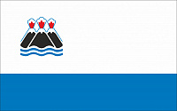 Флаг Камчатской области (2004 г.) 