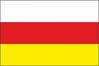 Флаг Республики Северная Осетия - Алания