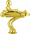 Фигура Картинг (размер: 12.5 цвет: золото)
