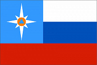 Флаг Министерства Российской Федерации по делам гражданской обороны и чрезвычайным ситуациям