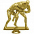 Фигура Самбо (размер: 15 цвет: золото)
