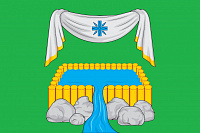 Флаг городского поселения Долгое