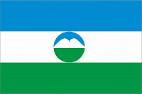 Флаг Кабардино-Балкарской Республики