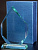 Награда G018 (Награда стеклянная (сувенир) G018/FP 270х175х19 в комплекте коробка)