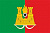 Флаг г. Анжеро-Судженск (90*135 см, атлас, прошив по краю)