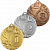 Комплект медалей Кокша (3 медали) (Размер: 50 Цвет: золото/серебро/бронза)