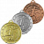 Медаль Фабио (размер:  цвет: золото)